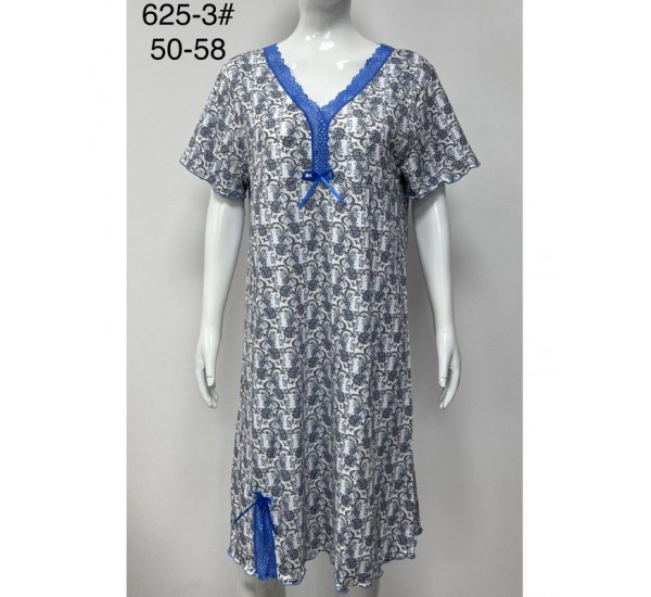 Нічна сорочка жіноча бамбук 5 шт (50-58 р) ZeL1396_625-3