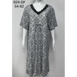 Ночная рубашка женская бамбук 5 шт (54-62 р) ZeL1396_624-2