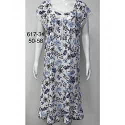 Ночная рубашка женская бамбук 5 шт (50-58 р) ZeL1396_617-3
