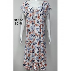 Ночная рубашка женская бамбук 5 шт (50-58 р) ZeL1396_617-5