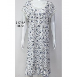 Ночная рубашка женская бамбук 5 шт (50-58 р) ZeL1396_617-1