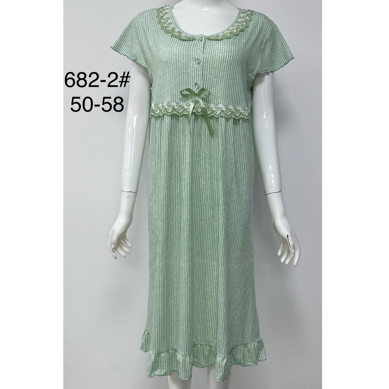 Ночная рубашка женская бамбук 5 шт (50-58 р) ZeL1396_682-2