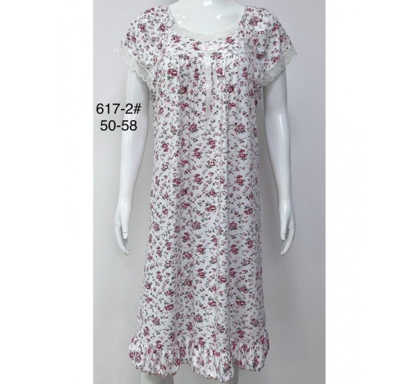 Нічна сорочка жіноча бамбук 5 шт (50-58 р) ZeL1396_617-2
