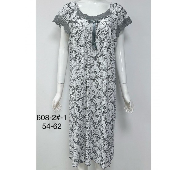 Ночная рубашка женская бамбук 5 шт (54-62 р) ZeL1396_608-1