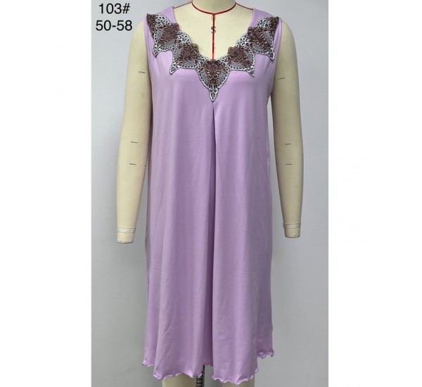 Ночная рубашка женская бамбук 5 шт (50-58 р) ZeL1396_103b