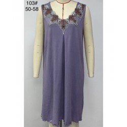 Ночная рубашка женская бамбук 5 шт (50-58 р) ZeL1396_103c
