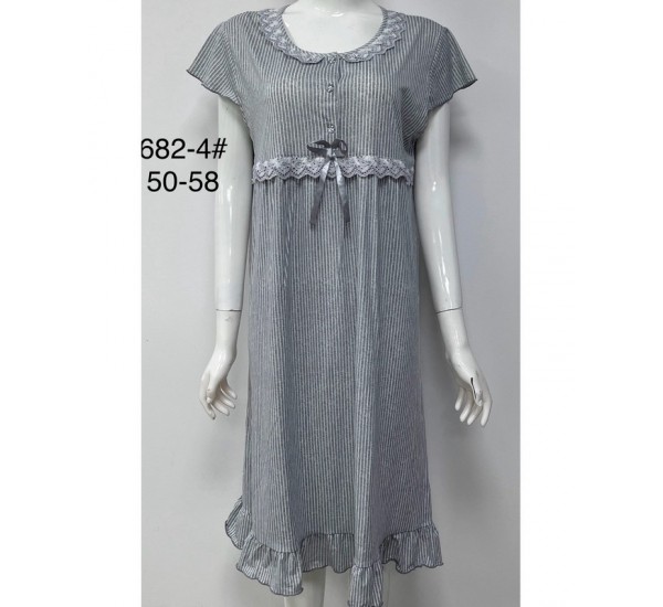 Нічна сорочка жіноча бамбук 5 шт (50-58 р) ZeL1396_682-4