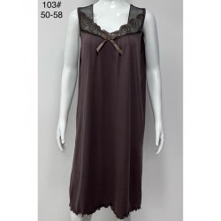 Нічна сорочка жіноча бамбук 5 шт (50-58 р) ZeL1396_103k
