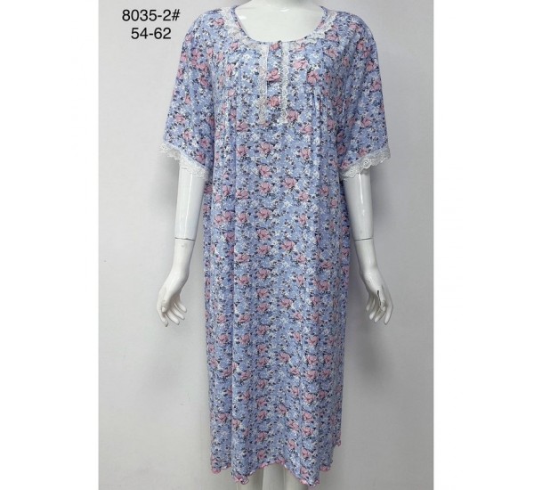 Нічна сорочка жіноча бамбук 5 шт (54-62 р) ZeL1396_8035-2