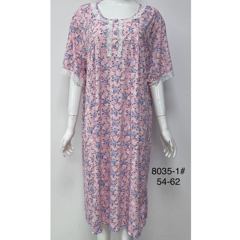 Ночная рубашка женская бамбук 5 шт (54-62 р) ZeL1396_8035-1