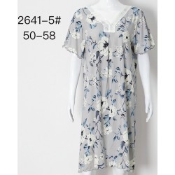 Ночная рубашка женская бамбук 5 шт (50-58 р) ZeL1396_2641-5