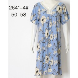 Ночная рубашка женская бамбук 5 шт (50-58 р) ZeL1396_2641-4