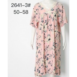 Нічна сорочка жіноча бамбук 5 шт (50-58 р) ZeL1396_2641-3