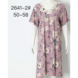 Нічна сорочка жіноча бамбук 5 шт (50-58 р) ZeL1396_2641-2