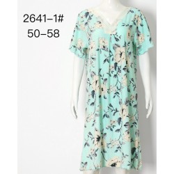 Ночная рубашка женская бамбук 5 шт (50-58 р) ZeL1396_2641-1