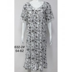 Нічна сорочка жіноча бамбук 5 шт (54-62 р) ZeL1396_632-2
