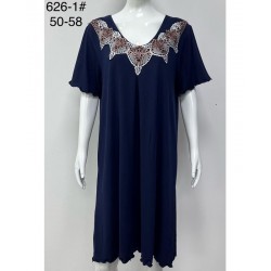 Ночная рубашка женская бамбук 5 шт (50-58 р) ZeL1396_626-1