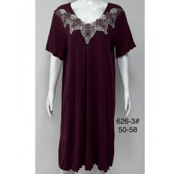 Ночная рубашка женская бамбук 5 шт (50-58 р) ZeL1396_626-3