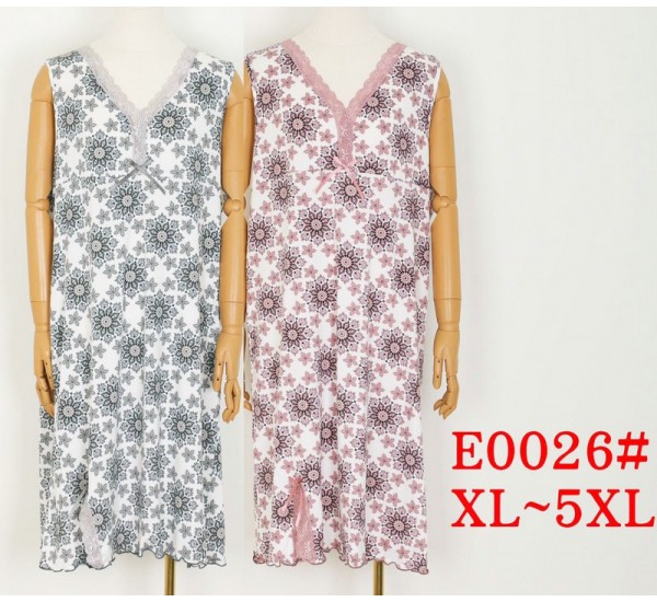 Нічна сорочка жіноча ZeL1396_E0026 бамбук 5 шт (1-5XL)