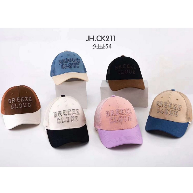 Бейсболка дитяча 5 шт (54 р) бавовна HLP_CK211