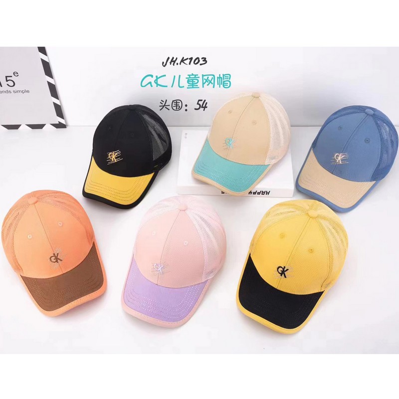 Бейсболка дитяча 5 шт (54 р) бавовна HLP_K103