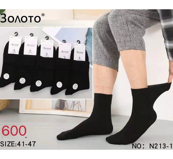 Шкарпетки чоловічі 10 шт (41-47 р) бамбук KiE_N213-1