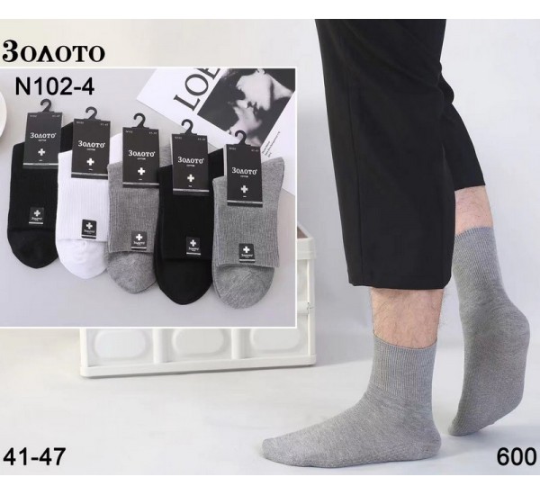 Шкарпетки чоловічі 10 шт (41-47 р) коттон KiE_N102-4
