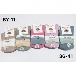 Шкарпетки жіночі 10 шт (36-41 р) коттон KiE_BY11
