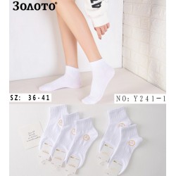Шкарпетки жіночі, коттон 10 шт (36-41 р) KiE_Y241-1