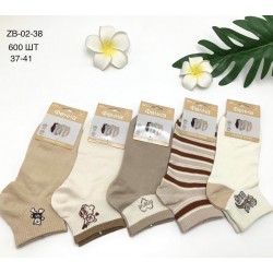Шкарпетки жіночі 10 шт (37-41 р) коттон KiE_ZB-02-38