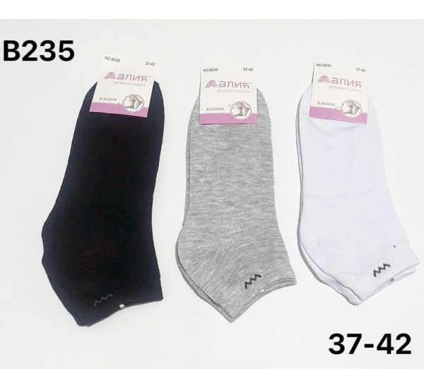 Шкарпетки жіночі, коттон 10 шт (37-42 р) KiE_B235