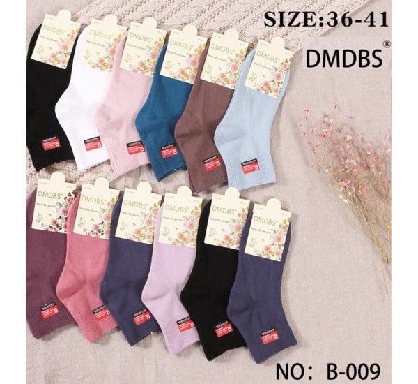 Шкарпетки жіночі 12 шт (36-41 р) коттон KiE_B-009