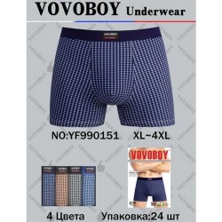 Трусы мужские 24 шт (1-4XL) масло KiE_YF990151