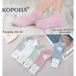 Шкарпетки жіночі 10 шт (36-41 р) бамбук KiE_BY655-1