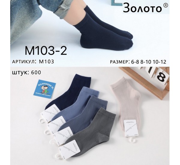Шкарпетки дитячі 10 шт (6-12 років) коттон KiE_M103-2