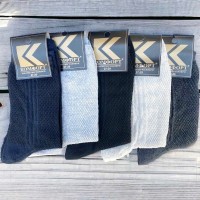 Шкарпетки чоловічі 12 шт (27-29 р) сетка KiE_230414