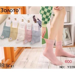Шкарпетки жіночі 10 шт (36-41 р) бамбук KiE_Y229