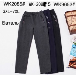 Спорт штаны мужские, трикотаж 5 шт (3-7XL) LaM_WK2085