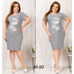 Сукня жіноча, трикотаж 5 шт (3-5XL) LaM_M-90