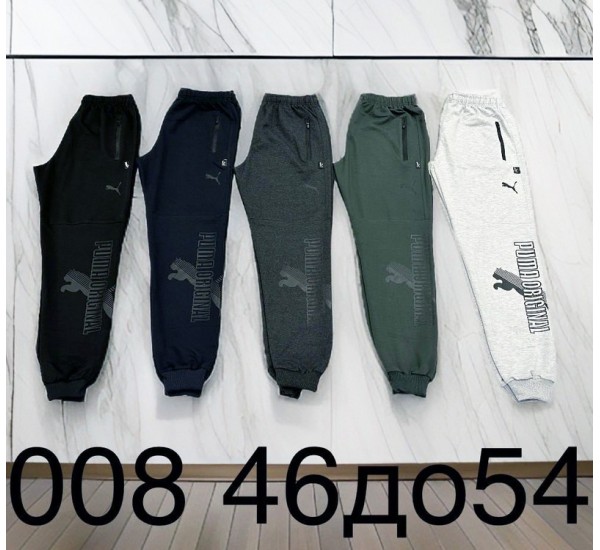 Спорт штаны мужские, трикотаж 5 шт (46-54 р) LaM_008b