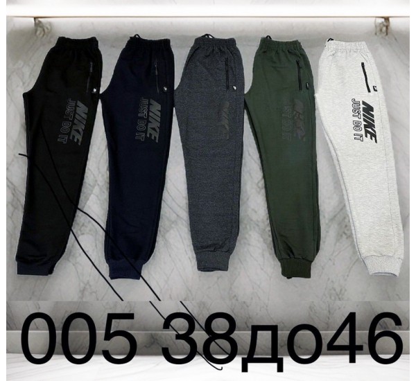 Спорт штани для хлопчиків, трикотаж 5 шт (38-46 р) LaM_005b