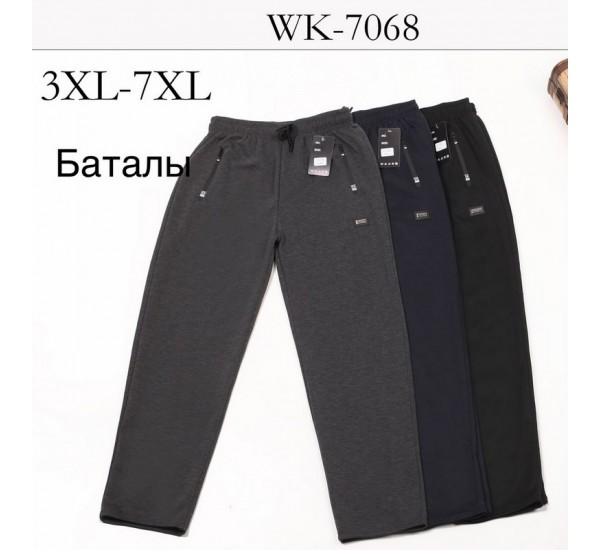 Спорт штаны мужские, трикотаж 5 шт (3-7XL) LaM_WK-7068