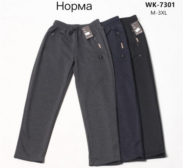 Спорт штаны мужские, трикотаж 5 шт (M-3XL) LaM_WK-7301
