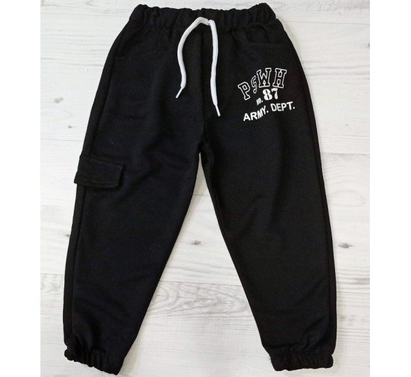 Спорт штани для хлопчиків 3 шт трикотаж (1-3 роки) MiLi_010237