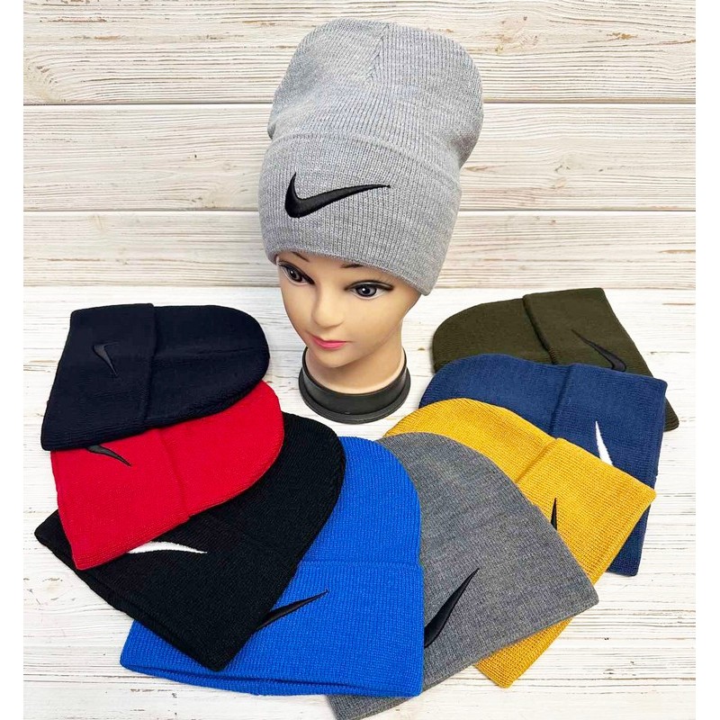 Шапка чоловіча 5 шт (універсальний) в'язка ML903_080941