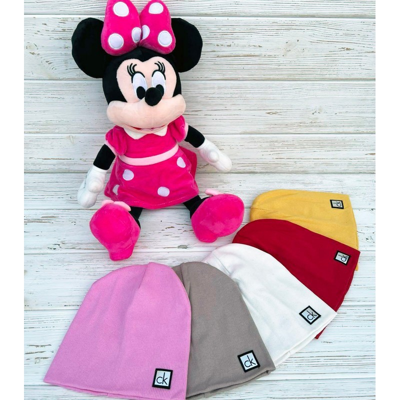 Шапка детская, рубчик двойная (52-54 р) 5 шт ML903_230883