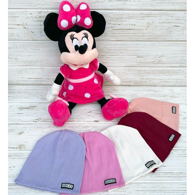 Шапка детская, рубчик двойная (52-54 р) 5 шт ML903_230891