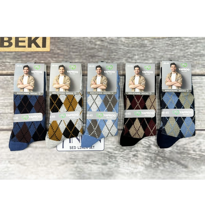 Шкарпетки чоловічі, бавовна 10 шт (40-45 р) MuK_0807