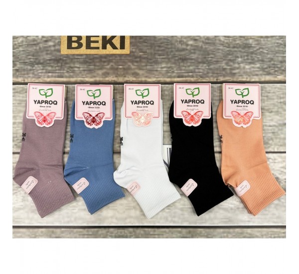 Шкарпетки жіночі, бавовна 10 шт (36-41 р) MuK_0387