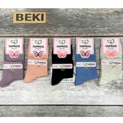 Шкарпетки жіночі, бавовна 10 шт (36-41 р) MuK_0391